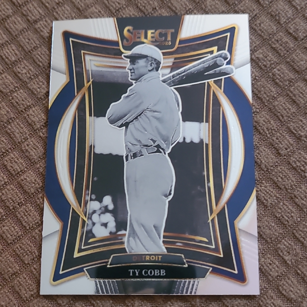 Panini Select Trading Card - Navy Blue, Gold, White